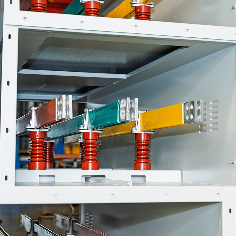 Sistema de vías de autobús de alta y baja tensión