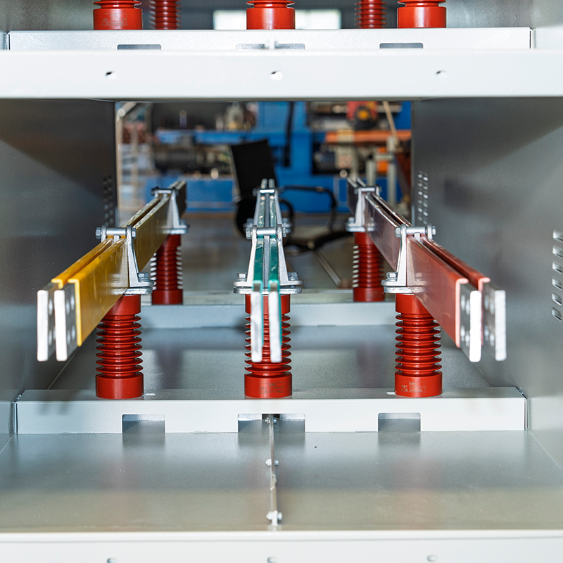 Sistema de vías de autobús de alta y baja tensión